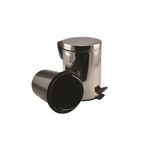 Casa si Gradina - Mobilier - Organizare si depozitare - Cosuri de gunoi - Cos de gunoi cu pedala, inox, 20 L, Perfect Home - Infinity.ro