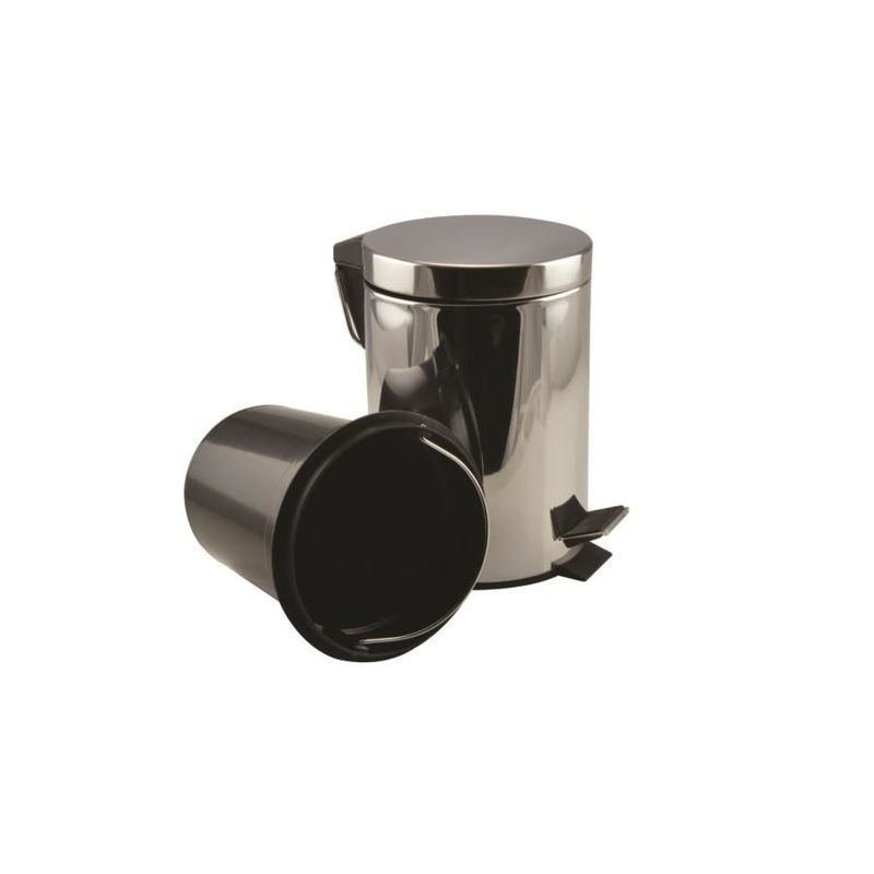 Casa si Gradina - Mobilier - Organizare si depozitare - Cosuri de gunoi - Cos de gunoi cu pedala, inox, 20 L, Perfect Home - Infinity.ro