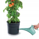 Casa si Gradina - Gradinarit si plante - Plante si ghivece - Ghivece si suporturi - Ghiveci decorativ pentru rosii, rotund, antracit, 39.2x31.5x153 cm, Tomato Grower - Infinity.ro
