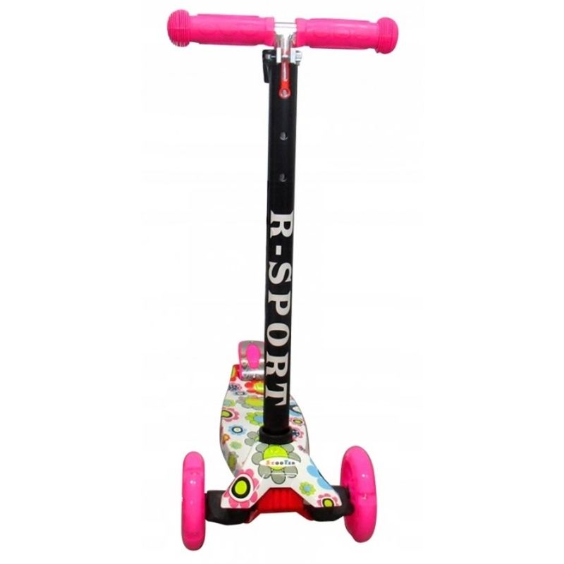 Sport si Outdoor - Role, trotinete si skateboard - Trotinete copii - Trotineta R-Sport H2 - Roz - Infinity.ro