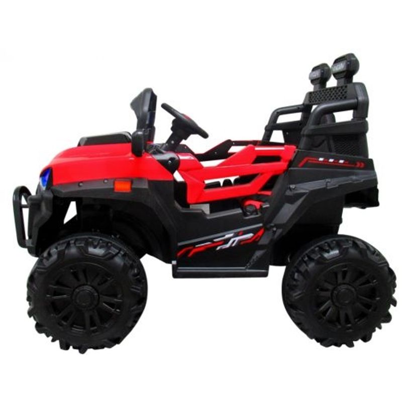 Jucarii, Copii si Bebe - Jucarii si jocuri - Jucarii de exterior - Masinute si vehicule pentru copii - Masinuta electrica cu telecomanda si functie de balansare, varsta 1-5 ani, 4 X 4 Buggy X8N R-sport - Rosu - Infinity.ro