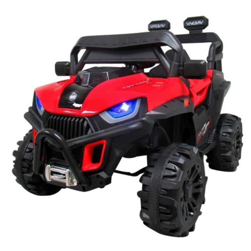 Jucarii, Copii si Bebe - Jucarii si jocuri - Jucarii de exterior - Masinute si vehicule pentru copii - Masinuta electrica cu telecomanda si functie de balansare, varsta 1-5 ani, 4 X 4 Buggy X8N R-sport - Rosu - Infinity.ro