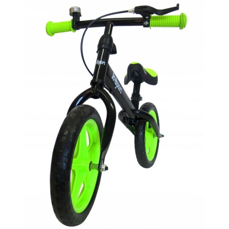 Sport si Outdoor - Ciclism - Biciclete pentru copii - Bicicleta fara pedale R-Sport R4 - Verde - Negru - Infinity.ro