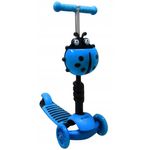 Sport si Outdoor - Role, trotinete si skateboard - Trotinete copii - Trotineta 5 in 1, roti cu LED, platforma antiderapanta, JR R-Sport - Albastru - Infinity.ro