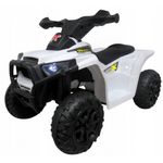 Jucarii, Copii si Bebe - Jucarii si jocuri - Jucarii de exterior - Masinute si vehicule pentru copii - ATV electric pentru copii J8 R-Sport - Alb - Infinity.ro