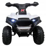 Jucarii, Copii si Bebe - Jucarii si jocuri - Jucarii de exterior - Masinute si vehicule pentru copii - ATV electric pentru copii J8 R-Sport - Alb - Infinity.ro