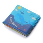 Jucarii, Copii si Bebe - Jucarii si jocuri - Jucarii bebelusi - Jucarii de baie - Carticica de baie plutitoare, 8 pagini colorate care isi schimba culoarea in contact cu apa, MyHappyBath Book - Infinity.ro