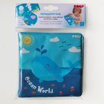 Jucarii, Copii si Bebe - Jucarii si jocuri - Jucarii bebelusi - Jucarii de baie - Carticica de baie plutitoare, 8 pagini colorate care isi schimba culoarea in contact cu apa, MyHappyBath Book - Infinity.ro