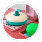 Jucarii, Copii si Bebe - Jucarii si jocuri - Jucarii de rol - Bucatarii copii - Bucatarie 3 in 1 cu accesorii incluse Ricokids 772900 - Roz - Infinity.ro