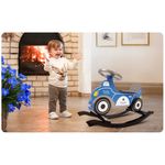 Jucarii, Copii si Bebe - Jucarii si jocuri - Jucarii de exterior - Masinute si vehicule pentru copii - Balansoar masina de politie din lemn Ricokids 785000 - Infinity.ro