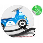 Jucarii, Copii si Bebe - Jucarii si jocuri - Jucarii de exterior - Masinute si vehicule pentru copii - Balansoar masina de politie din lemn Ricokids 785000 - Infinity.ro