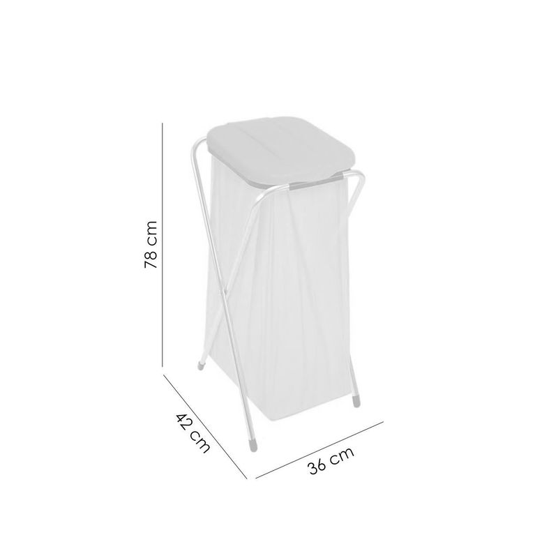 Casa si Gradina - Mobilier - Organizare si depozitare - Cosuri de gunoi - Suport pentru sac de gunoi 36x42x78 cm ECOFIX, Strend Pro - Infinity.ro