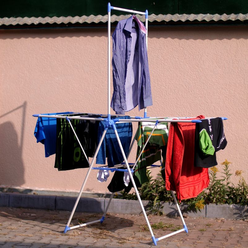 Market - Spalare si intretinere rufe - Uscatoare de rufe si accesorii - Uscator de rufe, pliabil, capacitate de uscare 11 m - Infinity.ro