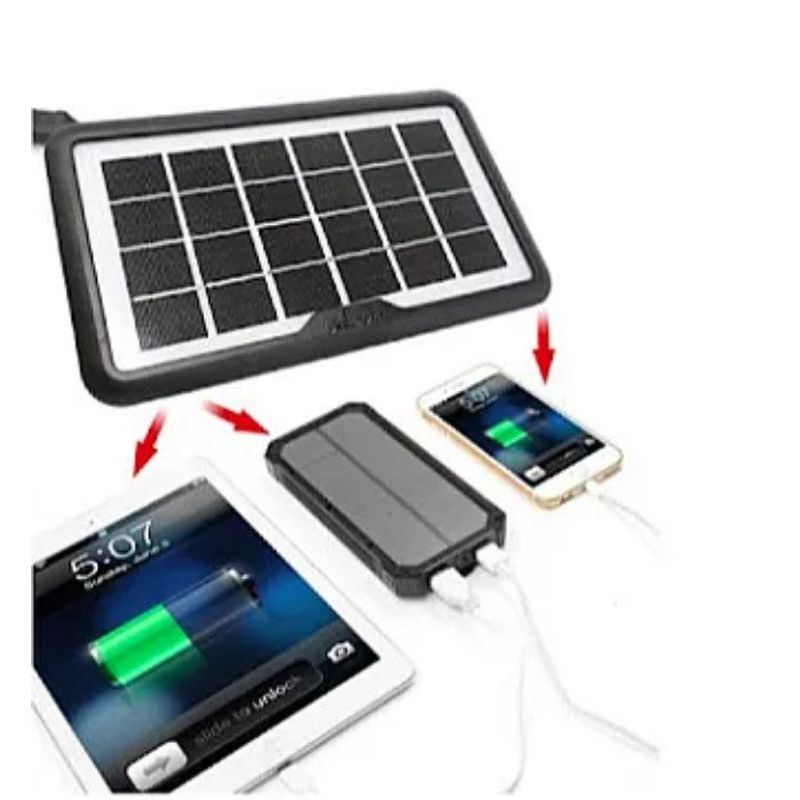 Casa si Gradina - Corpuri si surse de iluminat - Iluminat exterior - Lampi solare - Panou solar cu incarcare CCLAMP 680 8W - Infinity.ro