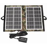 Casa si Gradina - Corpuri si surse de iluminat - Iluminat exterior - Lampi solare - Panou Solar Fotovoltaic Portabil CCLamp Tip Husa 7w USB - Infinity.ro