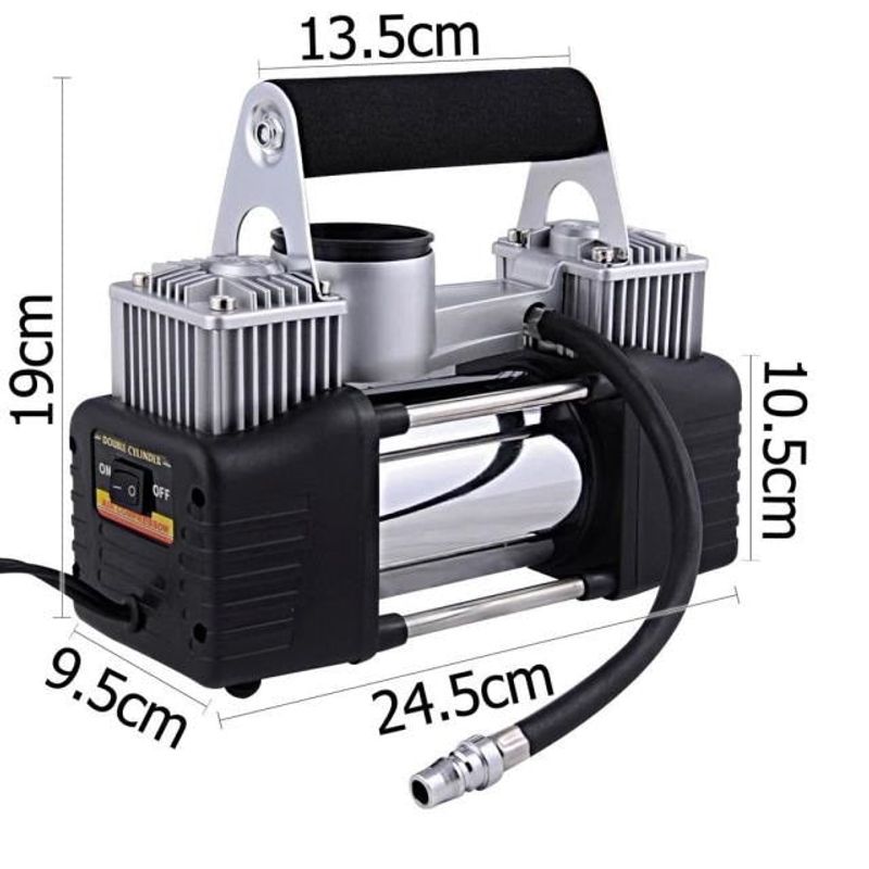 Casa si Gradina - Electrice - Echipamente electrice - Compresoare - Compresor auto 628-4x4, 2 cilindri, 200 psi, 85 l/min - Infinity.ro
