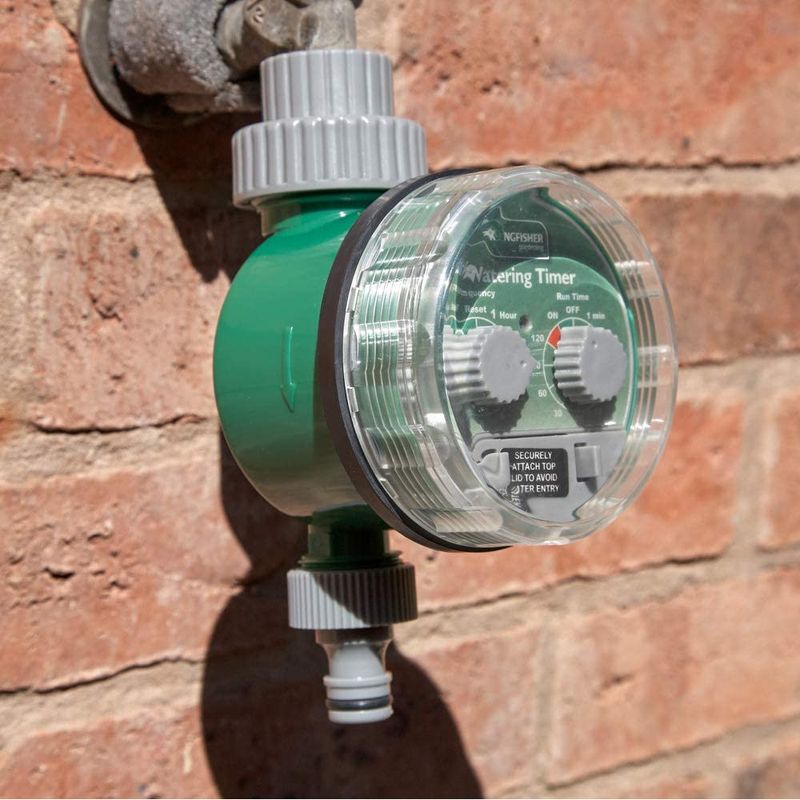 Casa si Gradina - Gradinarit si plante - Instalatii si accesorii pentru irigatii - Programatoare stropire - Programator electronic pentru irigatii Kingfisher, maxim 120 minute, WT100 - Infinity.ro