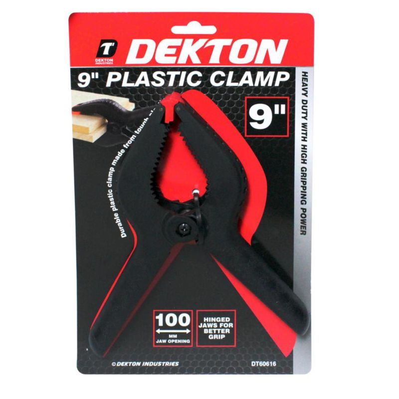 Casa si Gradina - Constructii - Scule electrice si accesorii - Menghine si cleme fixare - Cleste presa pentru lemn 100mm Dekton, DT60616 - Infinity.ro