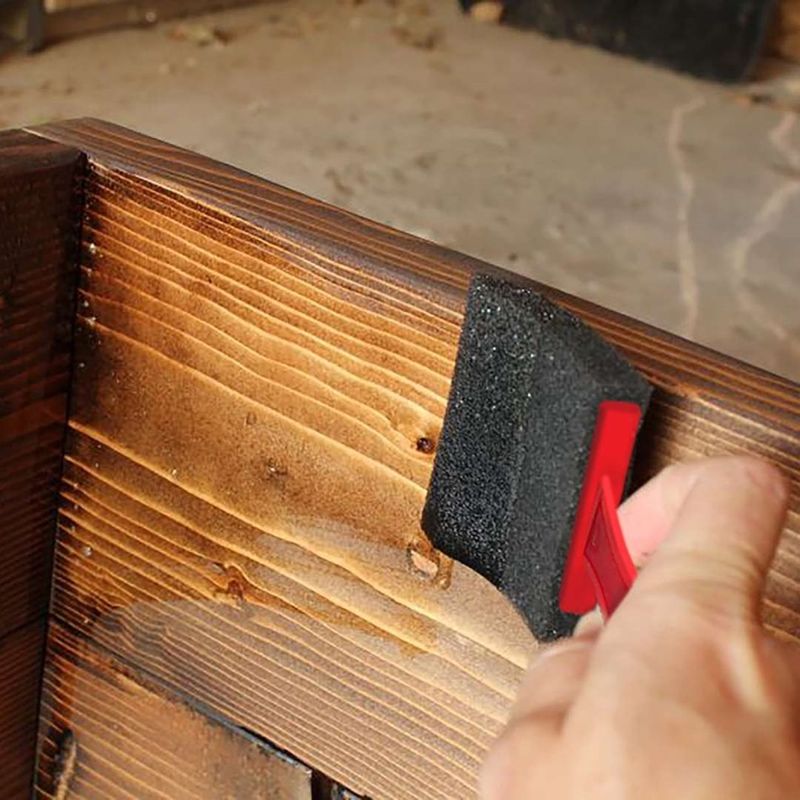 Casa si Gradina - Constructii - Vopsea si tencuieli - Unelte de vopsit si tencuit - Set de 10 pensule burete, Dekton, DT95840 - Infinity.ro