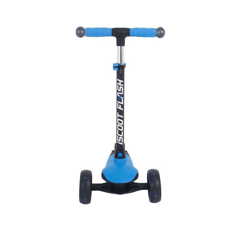 Sport si Outdoor - Role, trotinete si skateboard - Trotinete copii - Trotineta cu trei roti pentru copii, Iscoot Flash Led, Blue, FLASH - Infinity.ro