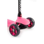 Sport si Outdoor - Role, trotinete si skateboard - Trotinete copii - Trotineta cu trei roti pentru copii, Iscoot Flash Led, Pink, FLASH - Infinity.ro
