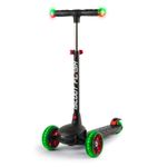 Sport si Outdoor - Role, trotinete si skateboard - Trotinete copii - Trotineta cu trei roti pentru copii, Iscoot Flash Led, Black, FLASH - Infinity.ro