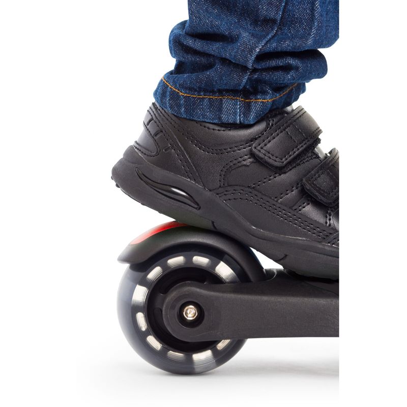 Sport si Outdoor - Role, trotinete si skateboard - Trotinete copii - Trotineta cu trei roti pentru copii, Iscoot Flash Led, Black, FLASH - Infinity.ro