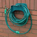 Casa si Gradina - Gradinarit si plante - Instalatii si accesorii pentru irigatii - Furtunuri de gradina si accesorii - Suport de perete pentru furtun, verde, GAR3579 - Infinity.ro