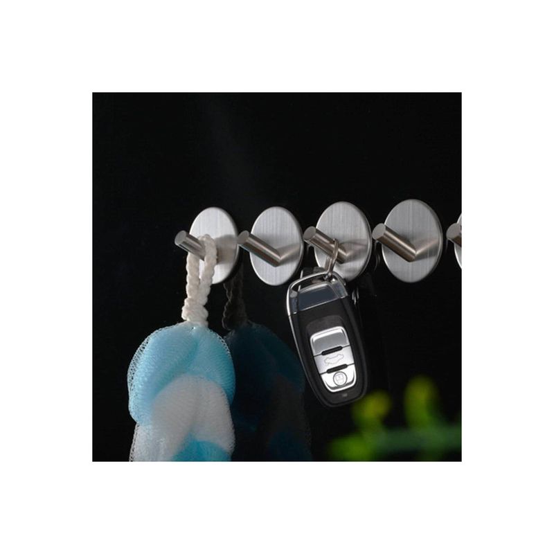 Casa si Gradina - Sanitare - Suporturi si accesorii baie - Suporturi baie - Set 2 agatatori cuier autoadeziv, HOM3744 - Infinity.ro