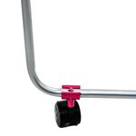 Market - Spalare si intretinere rufe - Uscatoare de rufe si accesorii - Uscator Vertical de Rufe Mercaton pe Roti, Pliabil, 4 Nivele, Inox, 70 x 8 x 170 cm - Infinity.ro