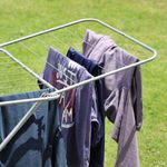 Market - Spalare si intretinere rufe - Uscatoare de rufe si accesorii - Uscator de Rufe Mercaton, Metalic, Pliabil, Argintiu, 18 m - Infinity.ro