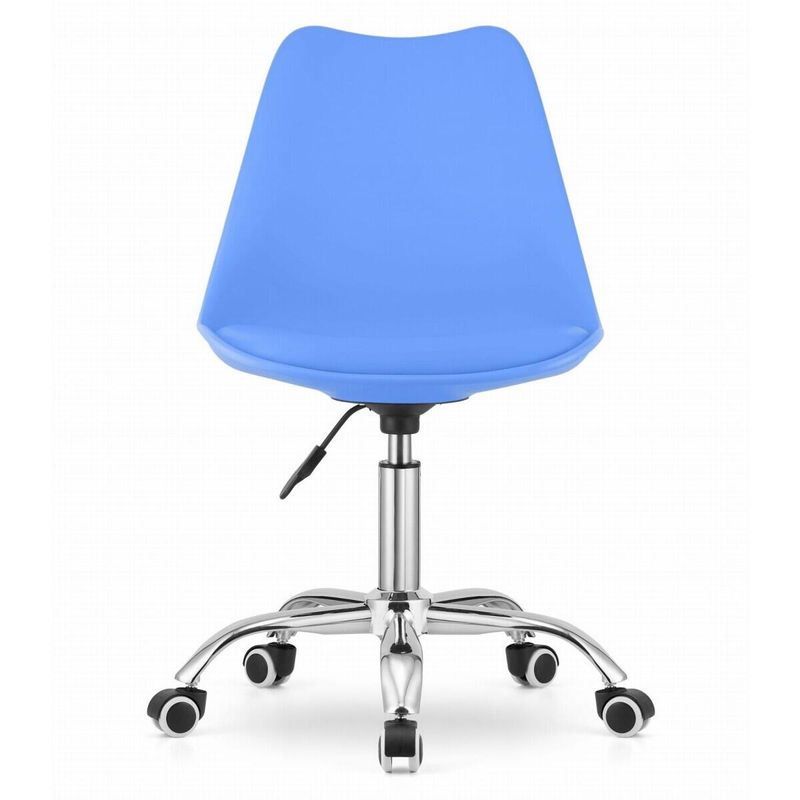 Casa si Gradina - Mobilier - Scaune si fotolii - Scaune - Scaun de birou, Mercaton, Alba, rotativ, PP, albastru, 48.5x56.5x91.5 cm - Infinity.ro