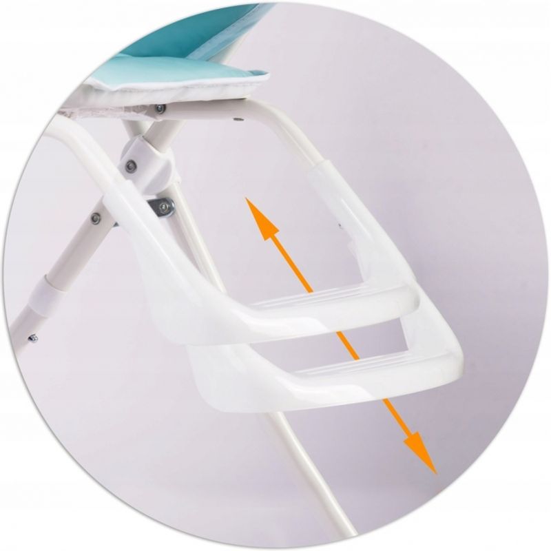 Jucarii, Copii si Bebe - Hrana si alaptare - Scaune de masa bebe - Scaun de masa Ricokids Fando - Albastru - Infinity.ro