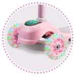 Sport si Outdoor - Role, trotinete si skateboard - Trotinete copii - Trotineta cu roti cu LED Ricokids Piko 765001 - Roz - Infinity.ro