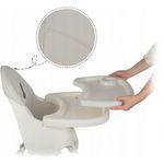 Jucarii, Copii si Bebe - Hrana si alaptare - Scaune de masa bebe - Scaun de masa 3 in 1 Ricokids Milo - Gri - Infinity.ro