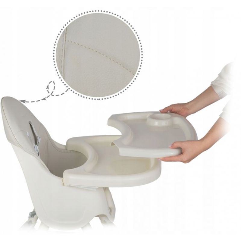 Jucarii, Copii si Bebe - Hrana si alaptare - Scaune de masa bebe - Scaun de masa 3 in 1 Ricokids Milo - Gri - Infinity.ro