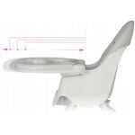 Jucarii, Copii si Bebe - Hrana si alaptare - Scaune de masa bebe - Scaun de masa 3 in 1 Ricokids Milo - Gri - Infinity.ro