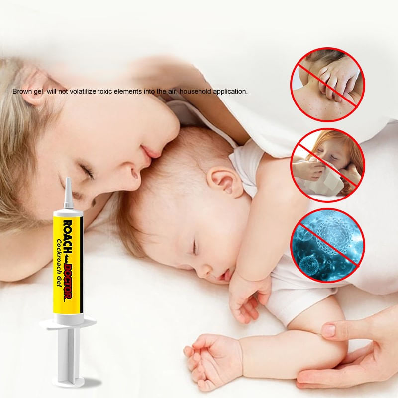 Market - Curatenie si intretinere casa - Produse menaj - Insecticide si capcane - Seringa Anti Gandaci Bucatarie MRG M1088, Gel Solutie, 5g, Efect Imediat - Infinity.ro