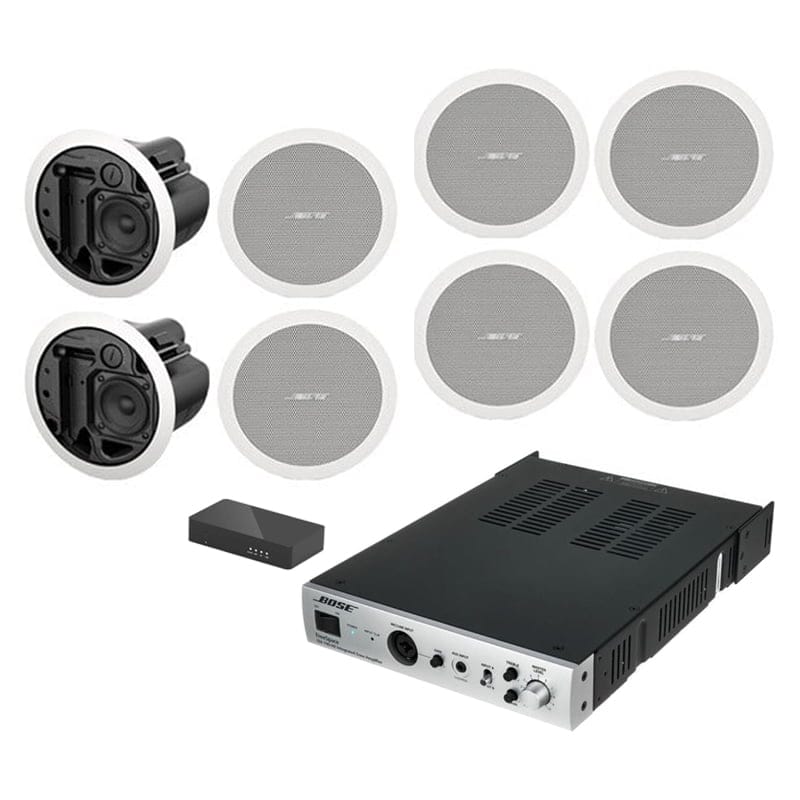 TV, Audio-Video si Foto - Home cinema si Soundbar - Sisteme audio - Sistem audio ambiental Bose Freespace FS2C-IZA250, 8 boxe, alb, 2 zone - Infinity.ro