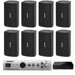 TV, Audio-Video si Foto - Home cinema si Soundbar - Sisteme audio - Sistem audio restaurant Bose FS2SE-IZA250, Negru, cu 8 boxe, streamer wi-fi - Infinity.ro