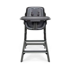 Scaun de masa 4moms Black-Grey + Set farfurii si tacamuri