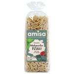 Market - Bacanie - Alimente de baza - Paste fainoase - Fusilli din orez integral fara gluten eco 500g Amisa - Infinity.ro