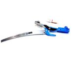 Casa si Gradina - Gradinarit si plante - Unelte gradinarit - Foarfeci gradinarit - Fierastrau taiat crengi si foarfeca, de gradina, cu maner telescopic, 3.3 m, Aquacraft - Infinity.ro