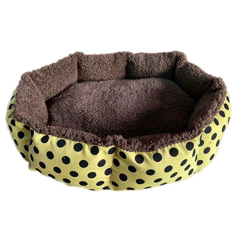 Petshop - Accesorii petshop - Culcusuri si custi - Culcusuri si saltele - Pat pentru Caine sau Pisica Galben AG602I, 35 x 37 cm - Infinity.ro