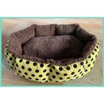 Petshop - Accesorii petshop - Culcusuri si custi - Culcusuri si saltele - Pat pentru Caine sau Pisica Galben AG602I, 35 x 37 cm - Infinity.ro