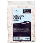 Market - Bacanie - Cereale, musli si fulgi - Fulgi raw de cocos eco 150g Smart Organic - Infinity.ro
