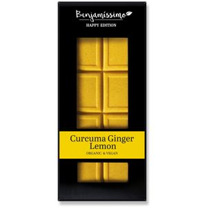 Ciocolata cu turmeric si ghimbir bio, 60g, Benjamissimo