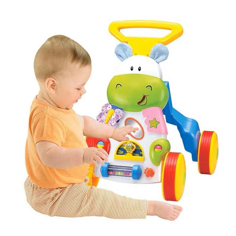 Jucarii, Copii si Bebe - Carucioare si articole de transport - Premergatoare - Premergator Hippo 2in1, Baby Walker Multifunctional, Muzica si lumini Jucarie pentru copii - Infinity.ro