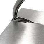 Casa si Gradina - Constructii - Vopsea si tencuieli - Unelte de vopsit si tencuit - Mistrie inox, Olejnik, trapez, lata, 180 mm, maner lemn, Rosu - Infinity.ro