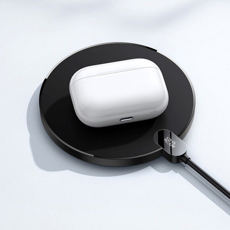 Laptop, Telefoane si Tablete - Telefoane mobile si accesorii - Accesorii Telefoane - Incarcatoare telefoane - Incarcator Fara Fir, 15W, Baseus (CCED000001) , negru - Infinity.ro